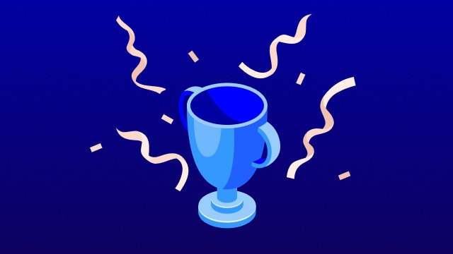 Ledande digitala banken blå